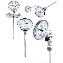 Bimetallic thermometer